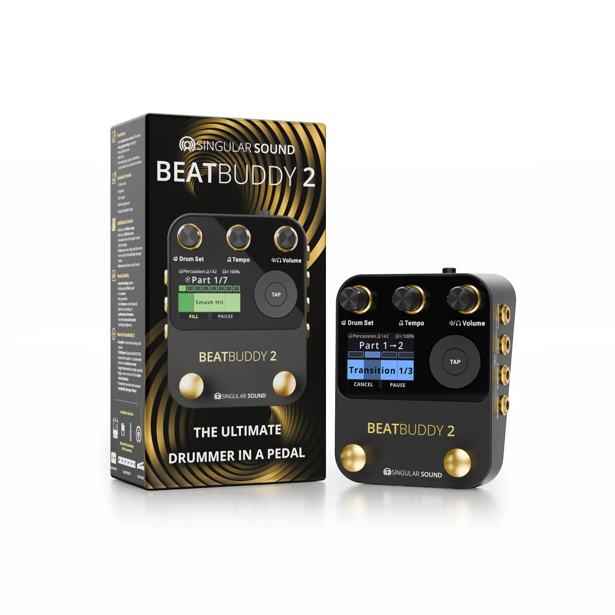 Singular Sound BeatBuddy 2 Drum Machine Pedal