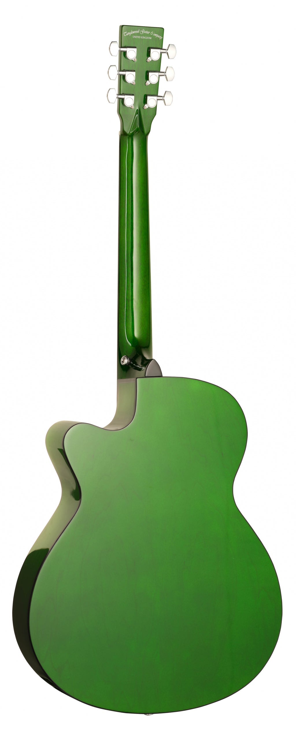 Tanglewood TA4CEGR Azure Super Folk Acoustic Electric Guitar - Green