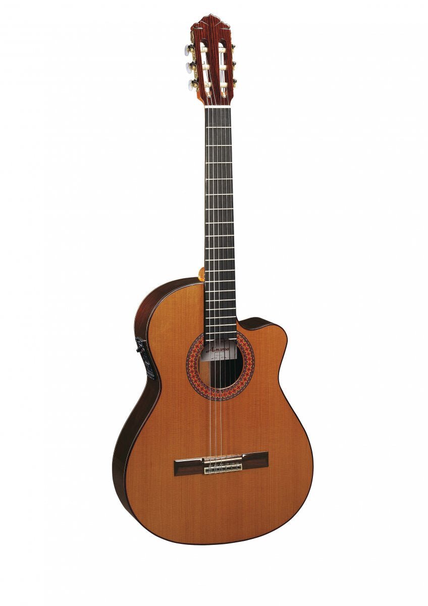 ALMANSA 435 CUTAWAY SOLID CEDAR RW B/S W - Music Planet New Zealand
