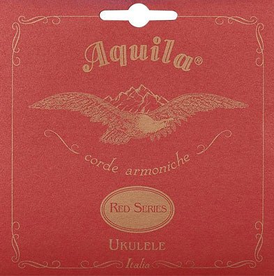 AQUILA RED CONCERT UKULELE STRINGS LOW G - Music Planet New Zealand