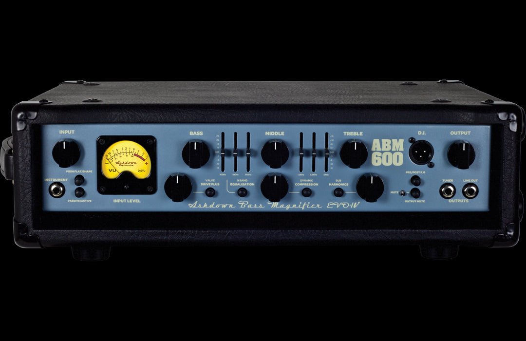 ASHDOWN ABM EVO 4 600W BASS AMP HEAD - Music Planet New Zealand