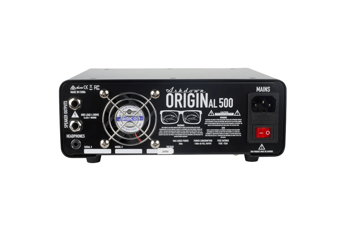 ASHDOWN ORIGIN H1 500W MICRO HEAD - Music Planet New Zealand