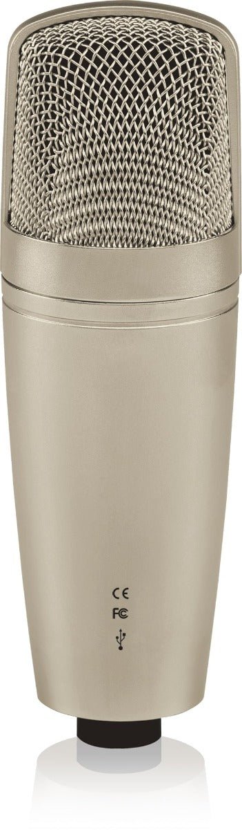 BEHRINGER C1U USB CONDENSER MICROPHONE - Music Planet New Zealand