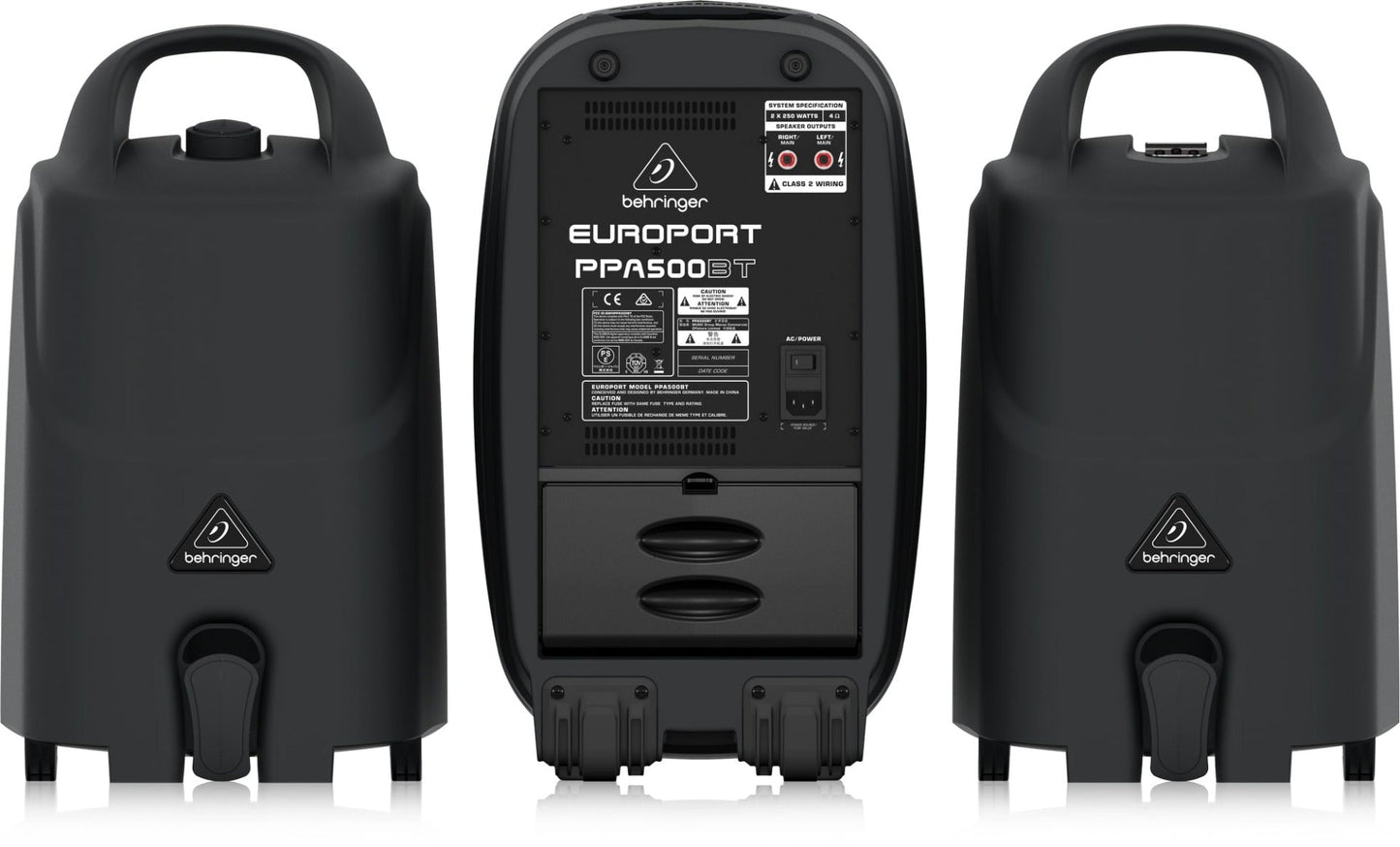 BEHRINGER EUROPORT PPA500 PORTABLE PA SY - Music Planet New Zealand