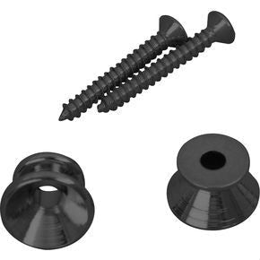 DANDREA EP24B STRAP BUTTON BLACK EACH - Music Planet New Zealand