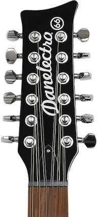 DANELECTRO 66 12 STRING TRANSPARENT 3 TO - Music Planet New Zealand