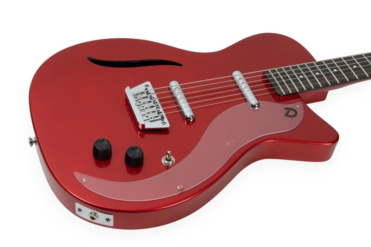 DANELECTRO VINTAGE BARITONE IN RED METALLIC - Music Planet New Zealand