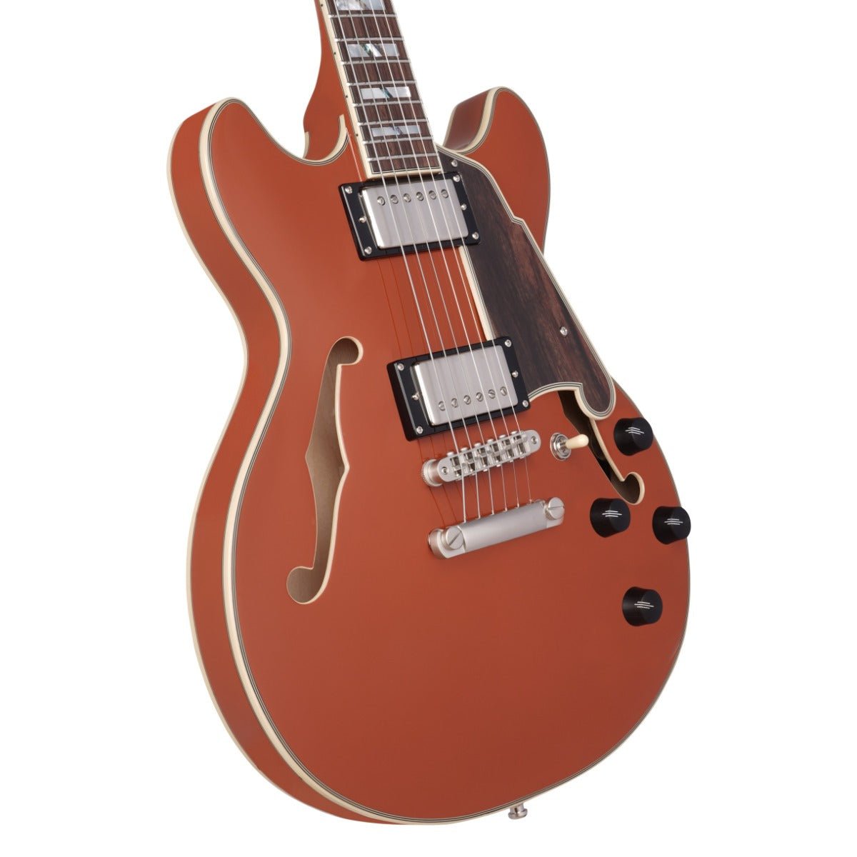 D'ANGELICO DELUXE MINI DC LE RUST - Music Planet New Zealand