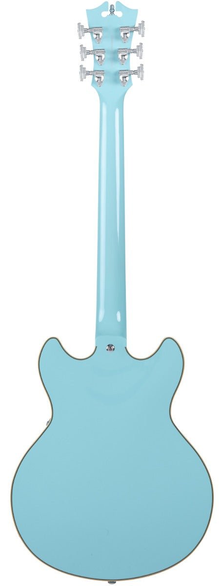 D'ANGELICO PREMIER DC MINI GUITAR IN SKY BLUE - Music Planet New Zealand
