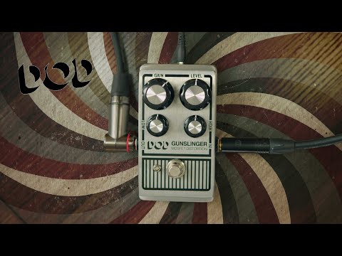 DOD GUNSLINGER AGGRESSIVE DISTORTION PEDAL - Music Planet New Zealand