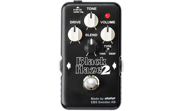 EBS BH2 BLACK HAZE PEDAL V2 - Music Planet New Zealand