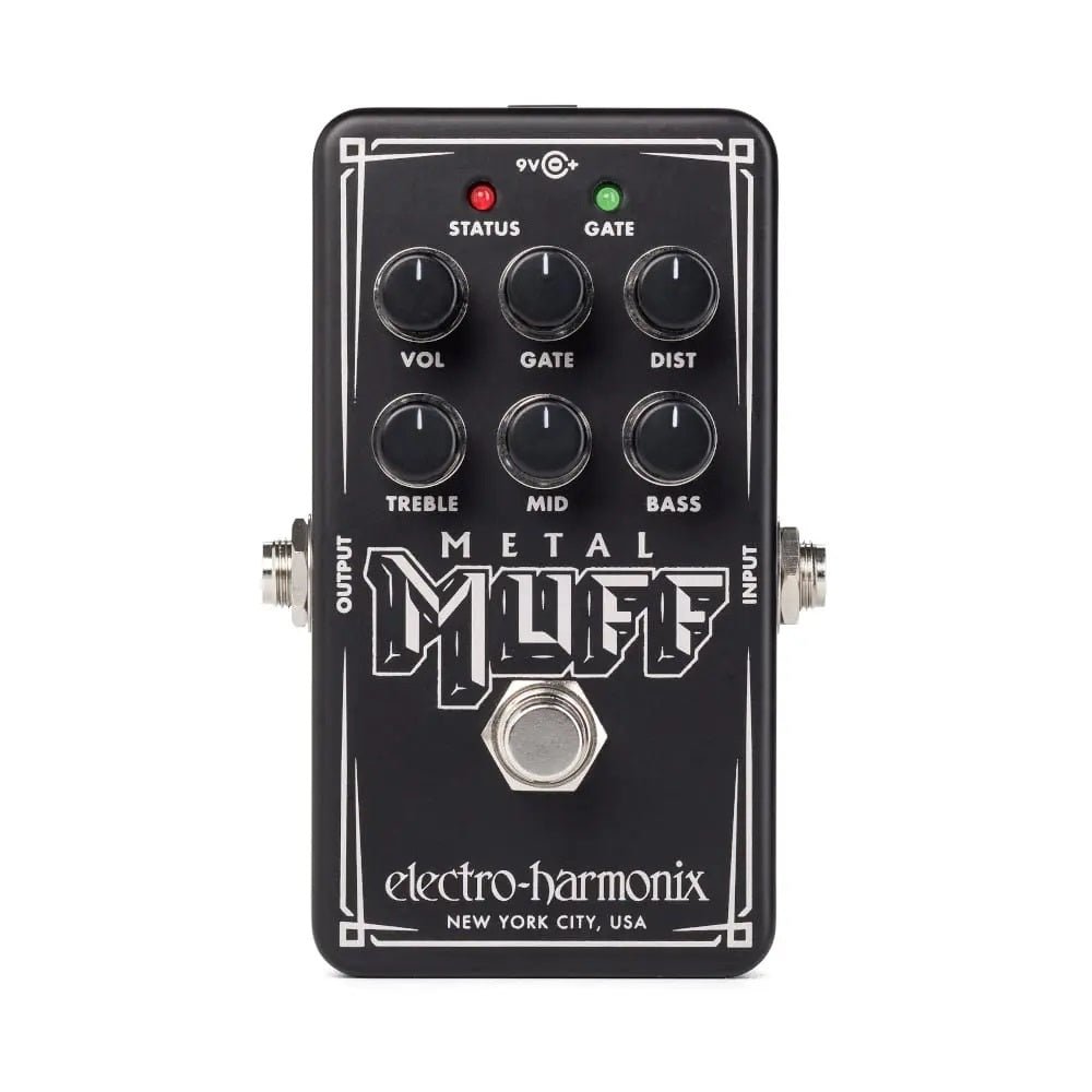 EHX NANO METAL MUFF DISTORTION WITH NOISE GATE - Music Planet New Zealand