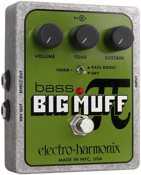 Electro-Harmonix Big Muff Bass Distortion Sustainer Pedal | Music
