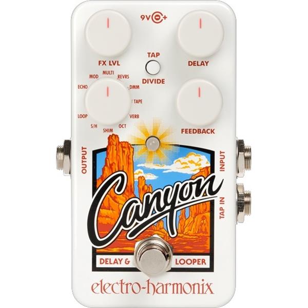 Electro Harmonix Canyon（ディレイ） Electro-Harmonix Canyon delay & looper | Music Planet NZ