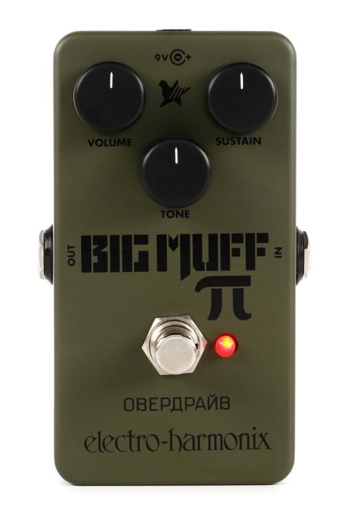 Electro-Harmonix Big Muff π Russian Electro-Harmonix Big Muff Pi V7 (Green Russian) | Reverb Canada