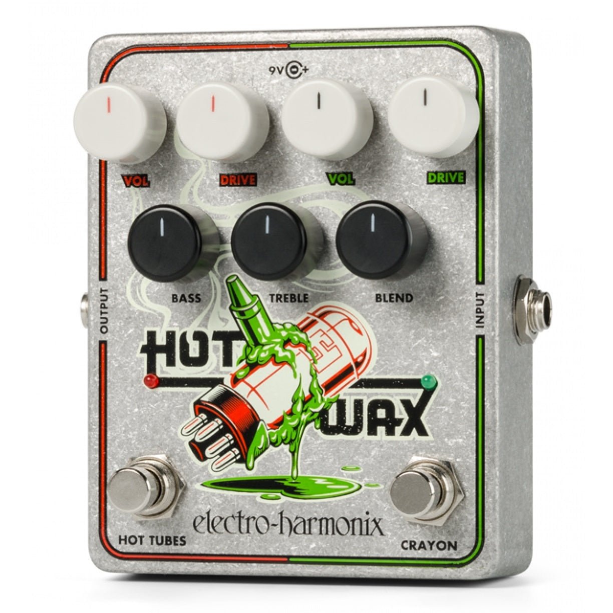 ELECTRO HARMONIX HOT WAX DUAL OVERDRIVE - Music Planet New Zealand