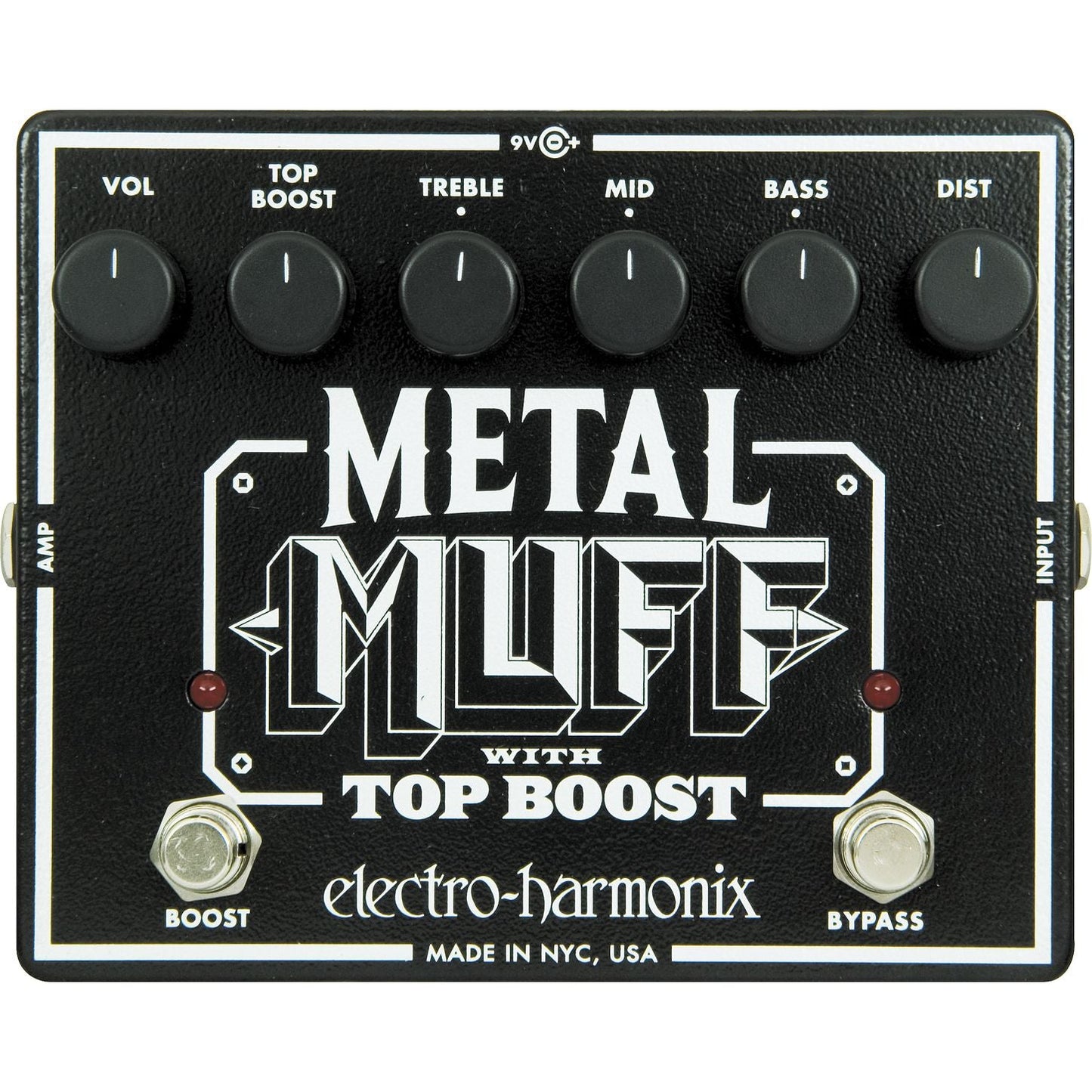 ELECTRO HARMONIX METAL MUFF W/TOP BOOST - Music Planet New Zealand