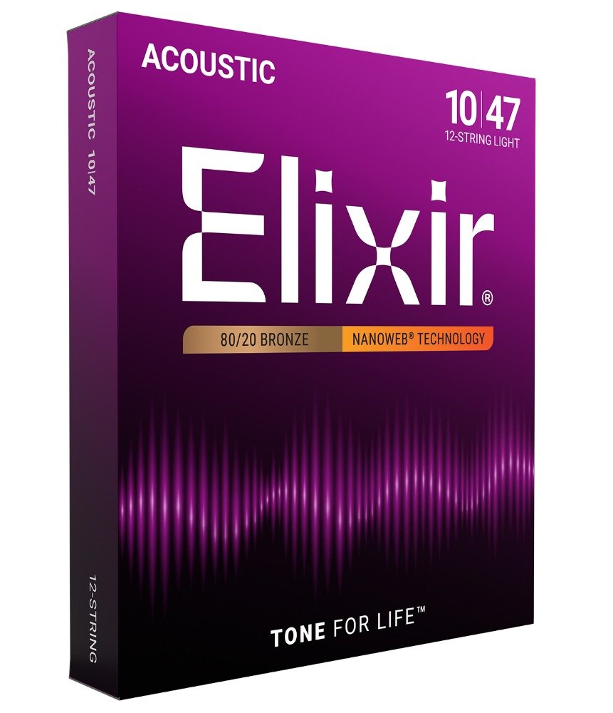 ELIXIR NW ACOUSTIC 12 STRING LIGHT 10 - 47 - Music Planet New Zealand