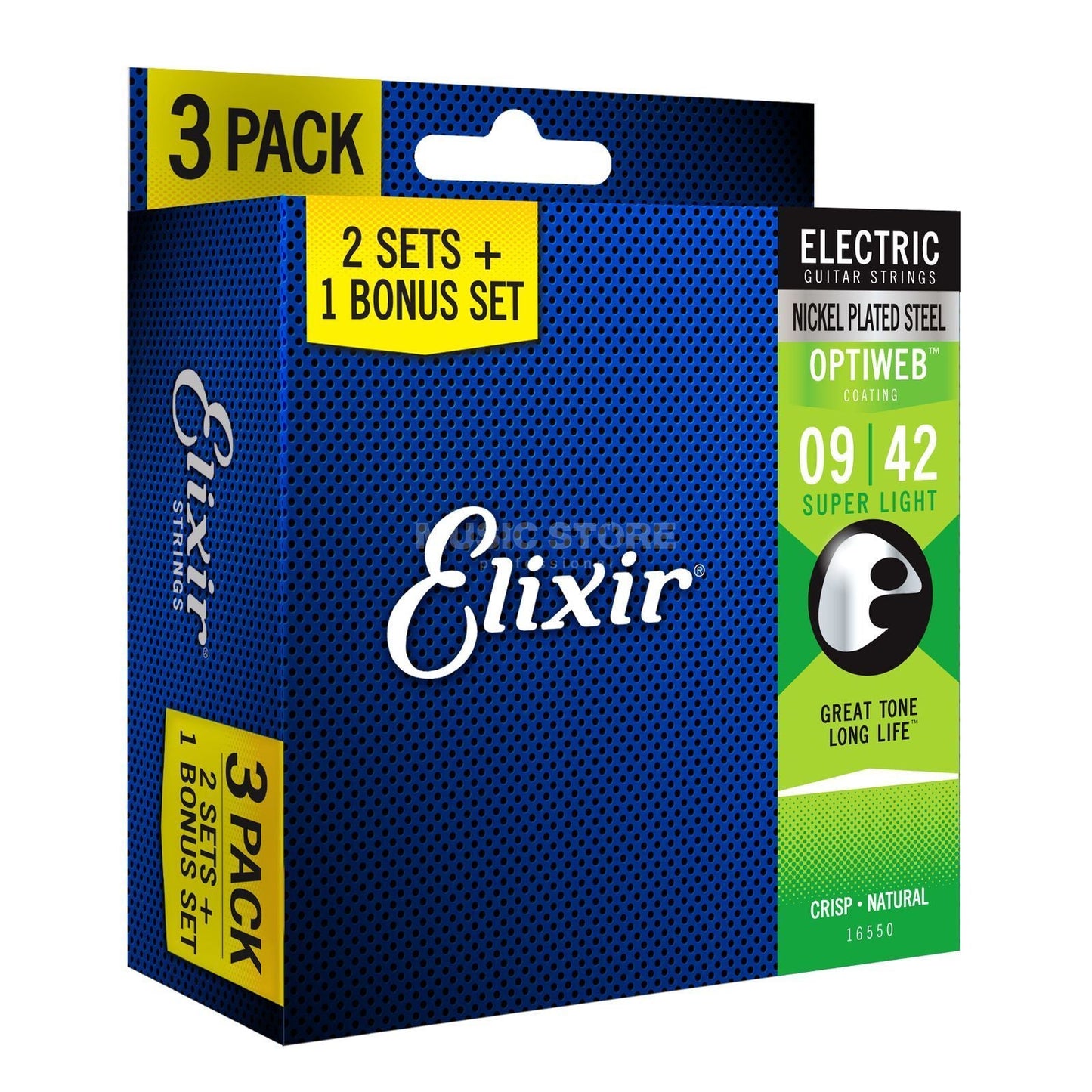 ELIXIR OPTIWEB ELECTRIC 009 - 042 PRO PACK - Music Planet New Zealand