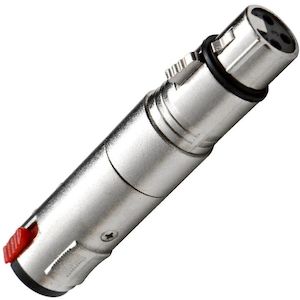 EWI FEMALE XLR TO FEMALE TRS JACK ADAPTR - Music Planet New Zealand