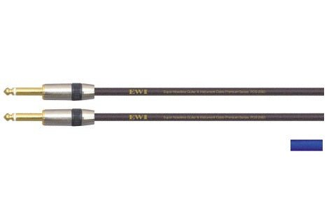 EWI JACK - JACK 30 FT STRAIGHT BLUE - Music Planet New Zealand