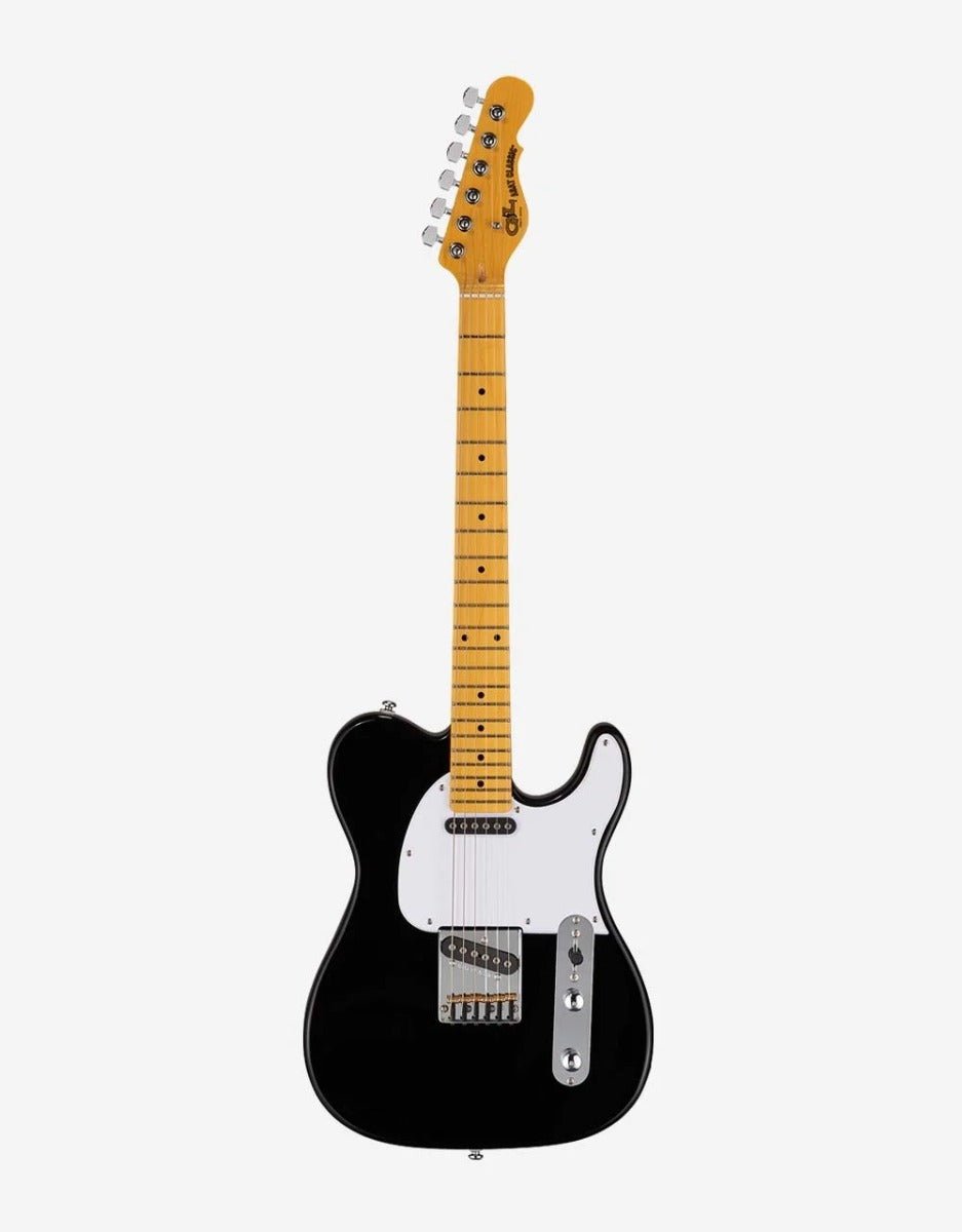 G&L TRIBUTE ASAT CLASSIC GLOSS BLACK WITH MAPLE NECK - Music Planet New Zealand