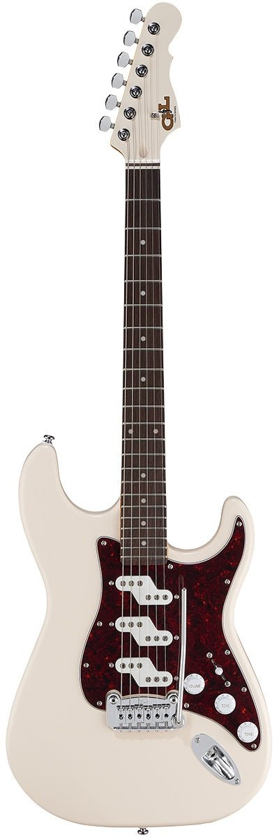 G&L TRIBUTE COMANCHE OLYMPIC WHITE RW NECK - Music Planet New Zealand