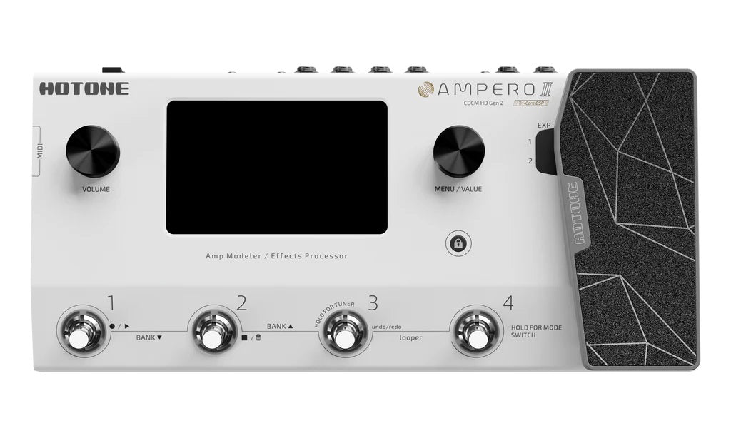 Hotone Ampero II Amp Modeller with Expression Pedal | Music