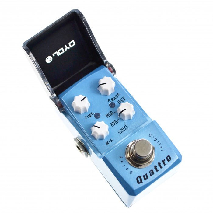joyo delay pedal Joyo Quattro Digital Delay Pedal - Guitar & Bass Effects