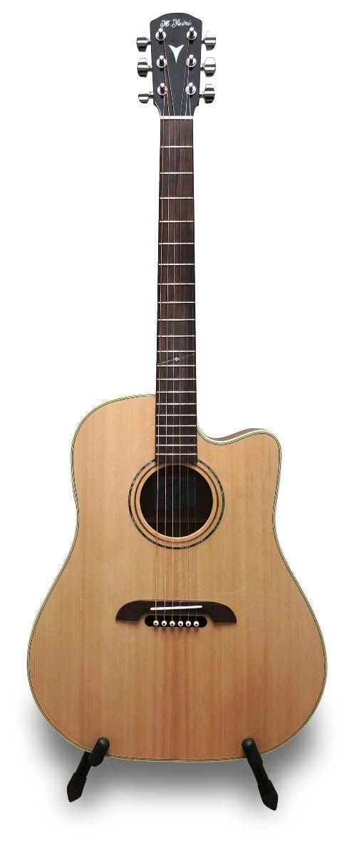 K YAIRI DY40C CUTAWAY SOLID SPRUCE TOP ACOUSTIC/ELECTRIC - Music Planet New Zealand