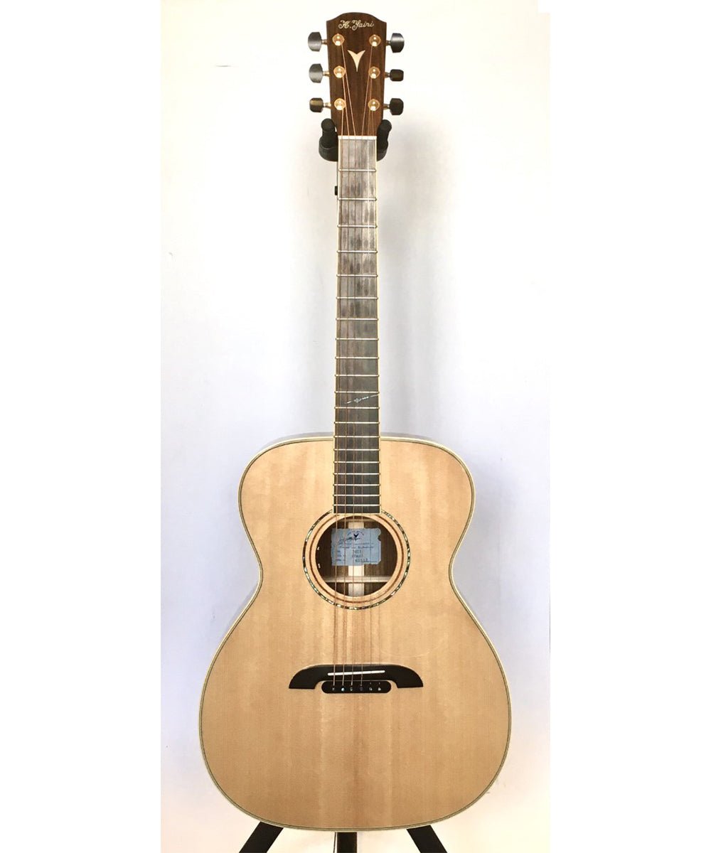 K YAIRI FYM95E ALL SOLID WOOD OM FOLK ACOUSTIC WITH EQ - Music Planet New Zealand