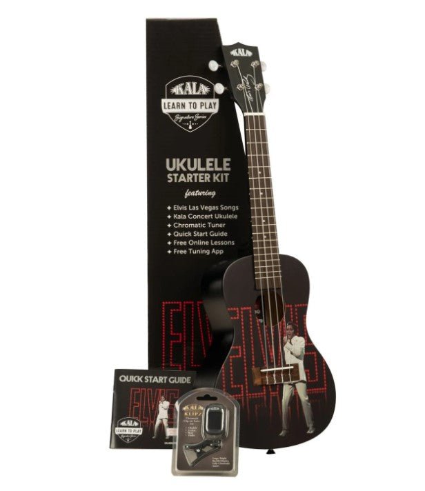 KALA ELVIS CONCERT UKE W/FREE TUNER VIVA LAS VEGAS - Music Planet New Zealand