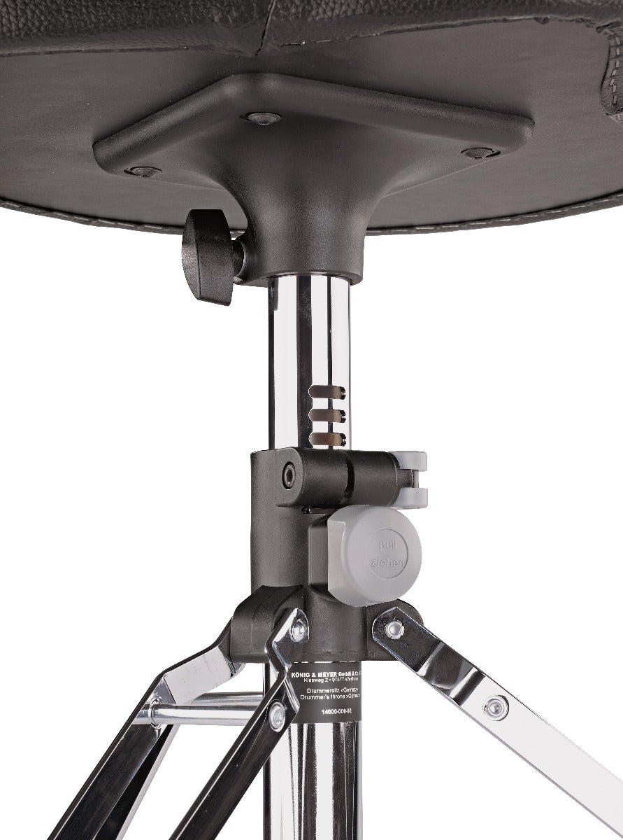 K&M DRUM THRONE GOMEZZ MODEL CHROME - Music Planet New Zealand