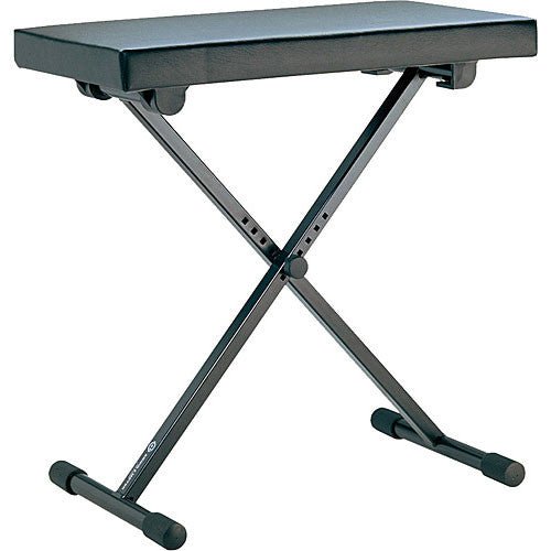 K&M X - STYLE KEYBOARD BENCH ADJUSTABLE - Music Planet New Zealand