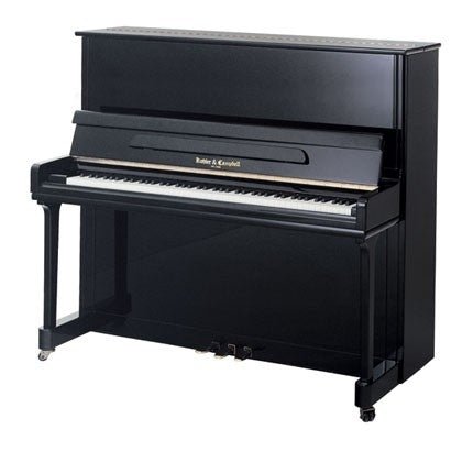 KOHLER 115CM UPRIGHT PIANO EBONY POLISH - Music Planet New Zealand