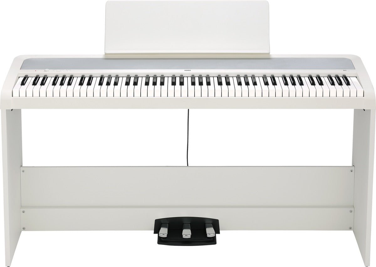 KORG B2 DIGITAL PIANO W STAND & 3 PED WH - Music Planet New Zealand