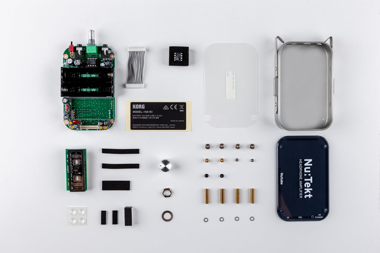 Korg HA - S Nutube Headphone Amplifier DIY Kit - Music Planet NZ