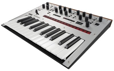 KORG MONOLOGUE ANALOG SYNTHESIZER SILVER - Music Planet New Zealand