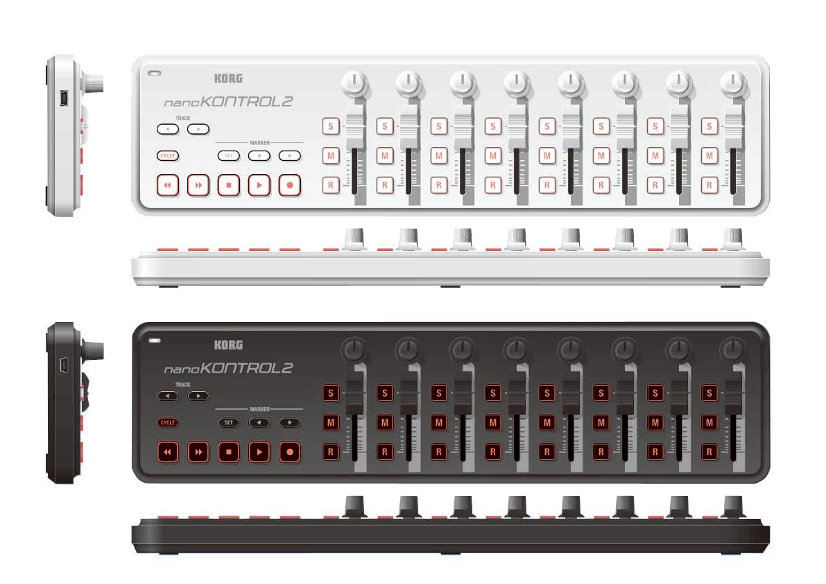 Korg nanoKONTROL2 Black - Controllers | Music Planet NZ