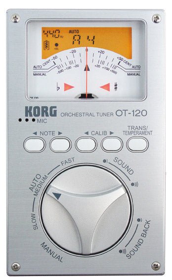 KORG OT120 ORCHESTRAL TUNER - Music Planet New Zealand