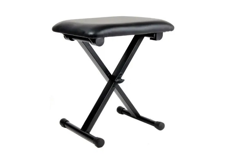 KORG PC110 ADJUSTABLE PIANO BENCH BLACK - Music Planet New Zealand
