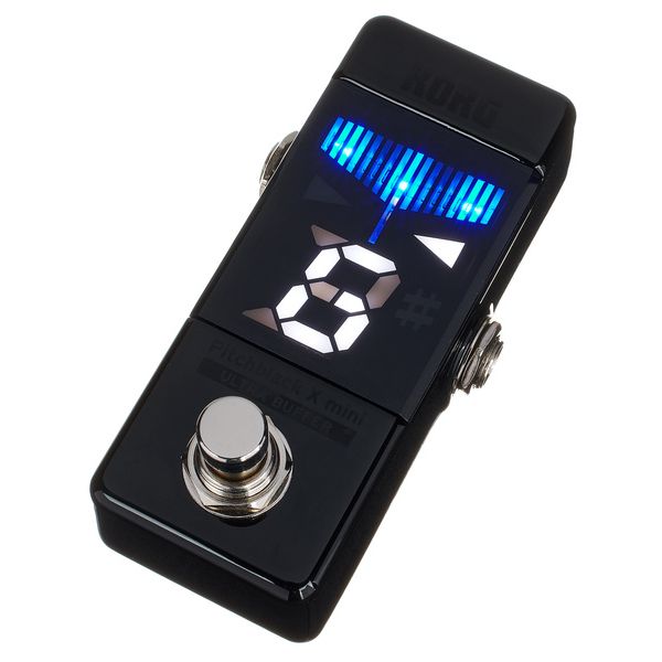 KORG PITCHBLACK MINI CHROMATIC PEDAL TUNER - Music Planet New Zealand