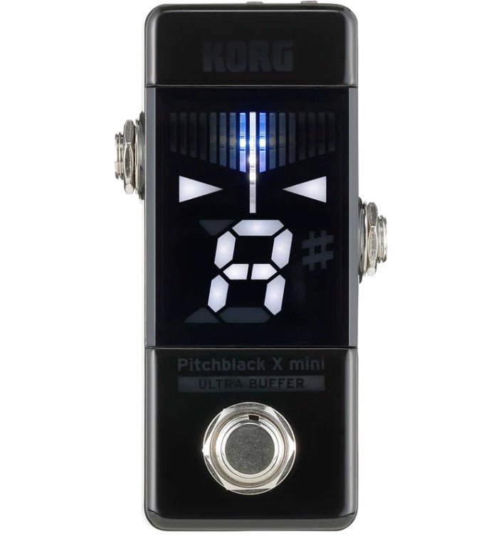 Korg Pitchblack X Mini Chromatic Pedal Tuner | Music Planet NZ