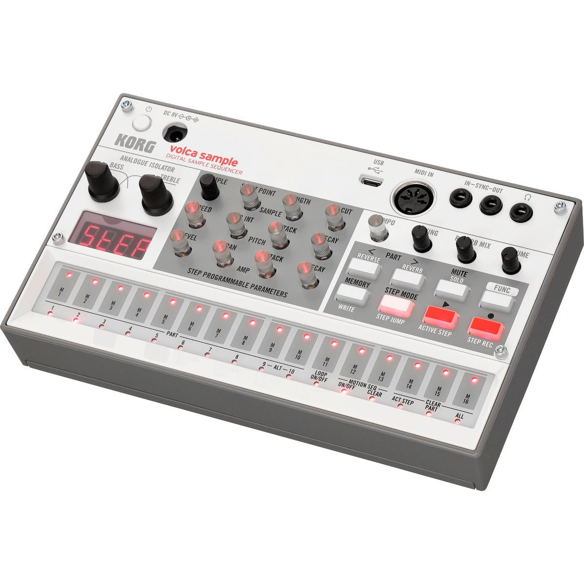 Korg Volca Sample 2 Digital Sample Sequencer | Music Planet NZ