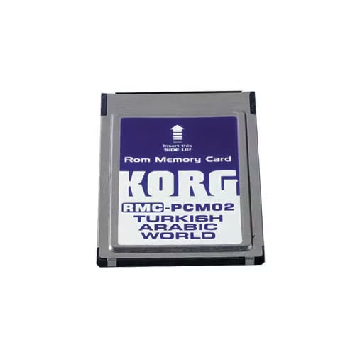 Korg RMC-PCM02 ROM Memory Card Turkish Sounds