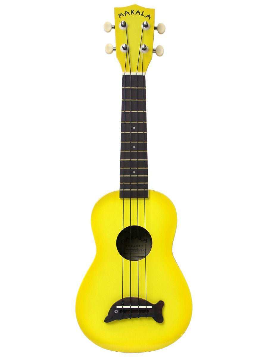 MAKALA SOPRANO UKULELE YELLOW BURST - Music Planet New Zealand