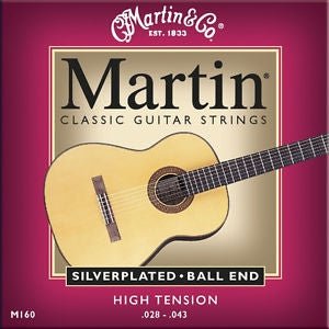 MARTIN M160 CLASSICAL NYLON STRING SET BALL END - Music Planet New Zealand