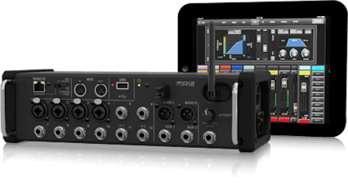 MIDAS 12 INP DIG MIXER FOR IPAD/ANDROID - Music Planet New Zealand