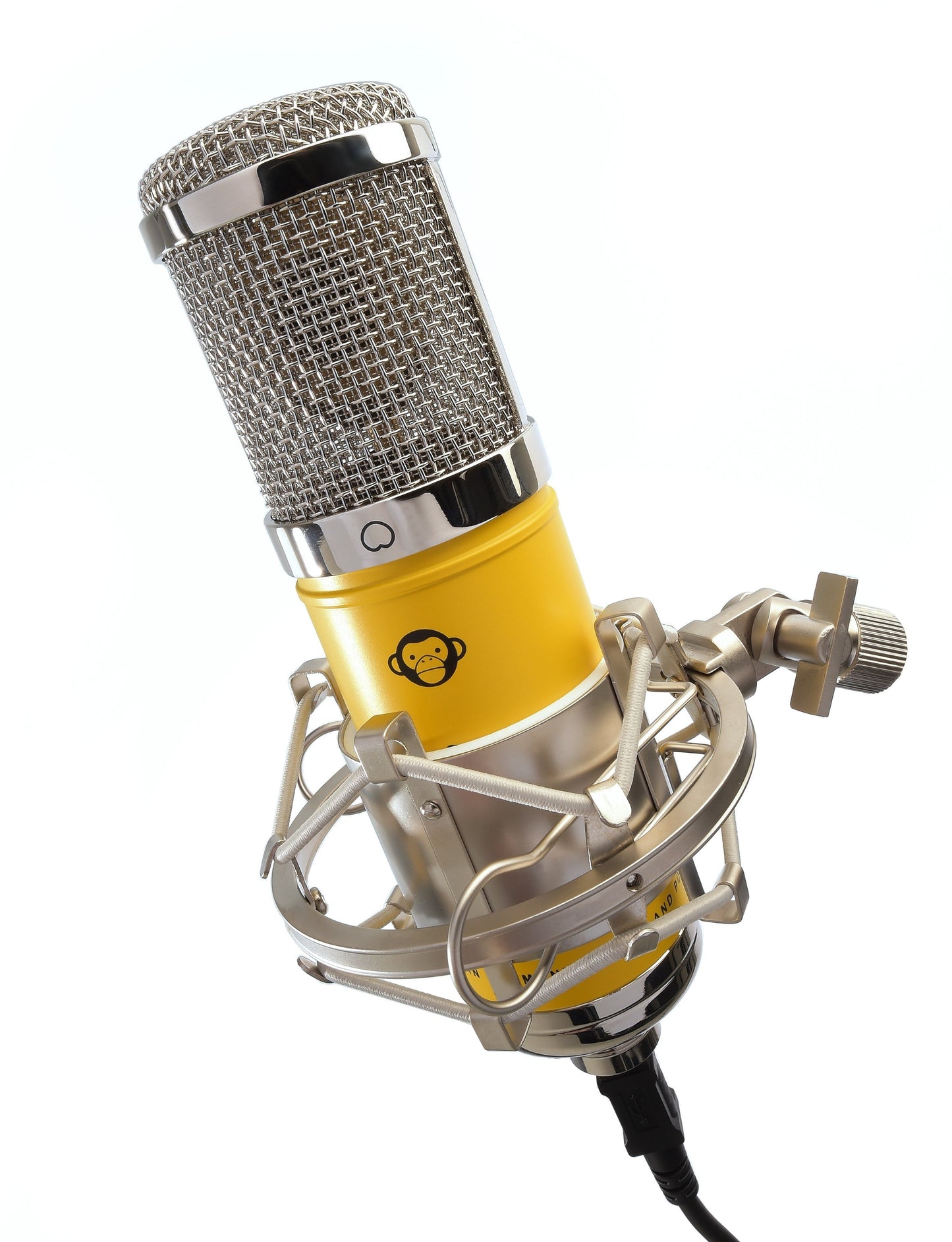 MONKEY BANANA HAPA USB MICROPHONE YELLOW - Music Planet New Zealand