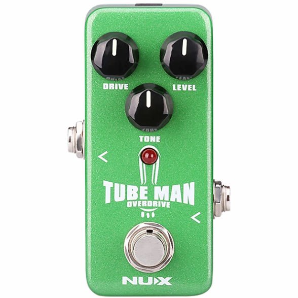NUX TUBEMAN OVERDRIVE MINI EFFECTS PEDAL - Music Planet New Zealand